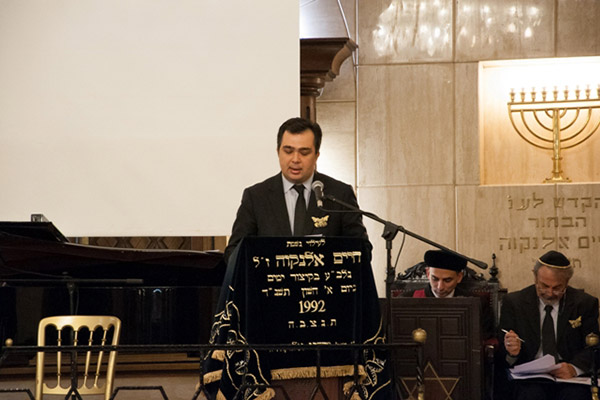 Uluslararası Yahudi Soykırımı Kurbanlarını Anma Töreni, Ortaköy Etz Ahayim Sinagogu'nda Yapıldı