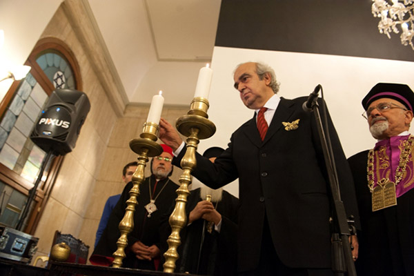 January 27, 2013 International Commemoration Of The Holocaust Ortakoy Etz Ahayim Synagogue 
