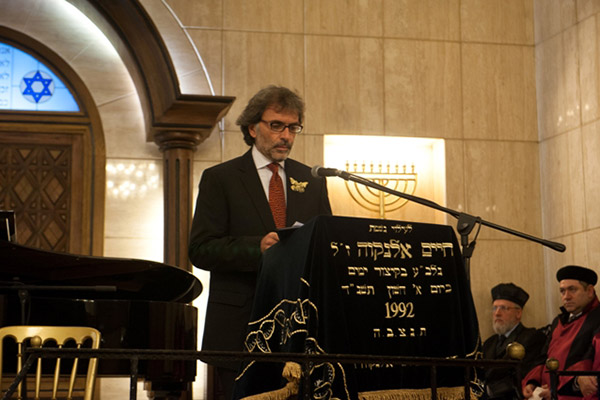 Uluslararası Yahudi Soykırımı Kurbanlarını Anma Töreni, Ortaköy Etz Ahayim Sinagogu'nda Yapıldı