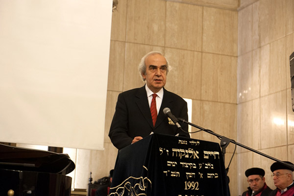 January 27, 2013 International Commemoration Of The Holocaust Ortakoy Etz Ahayim Synagogue